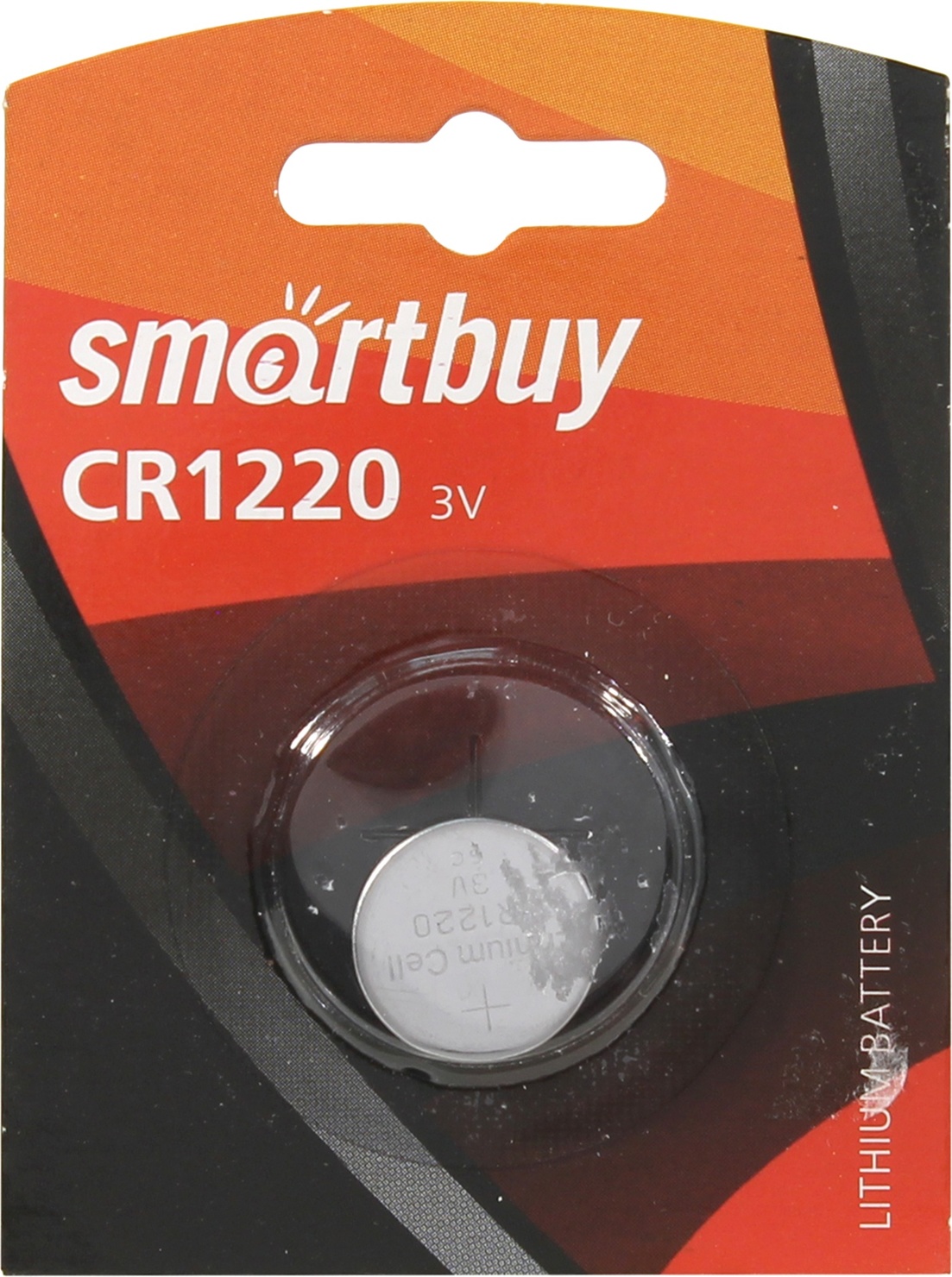 Элемент питания (батарейка) CR1220, 3V Smart Buy SBBL-1220-1B